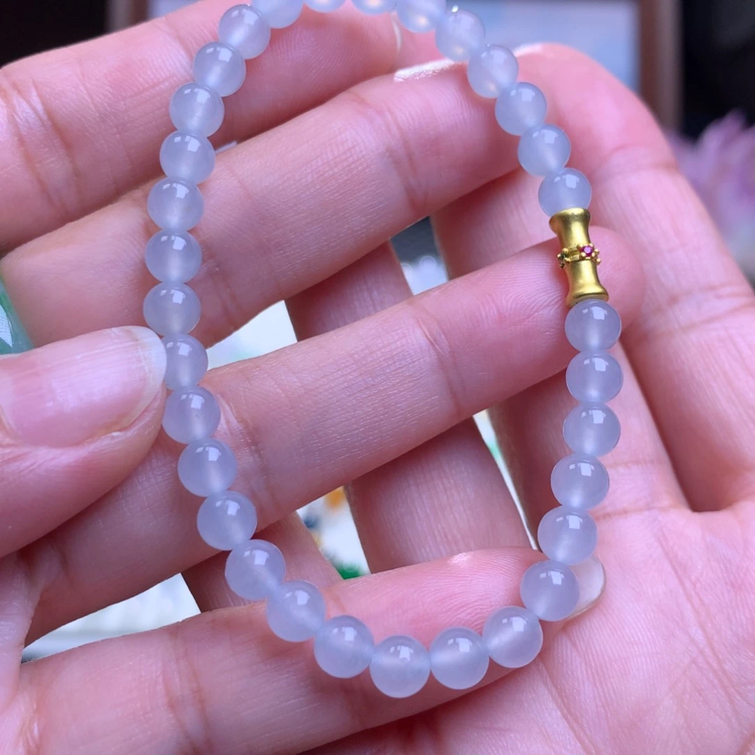 未镶嵌手链翡翠5.5