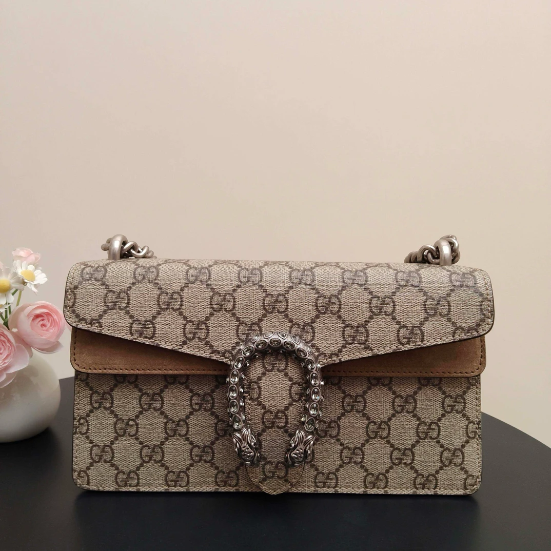 95新 GUCCI/古驰 古驰 驼色酒神（16825416）