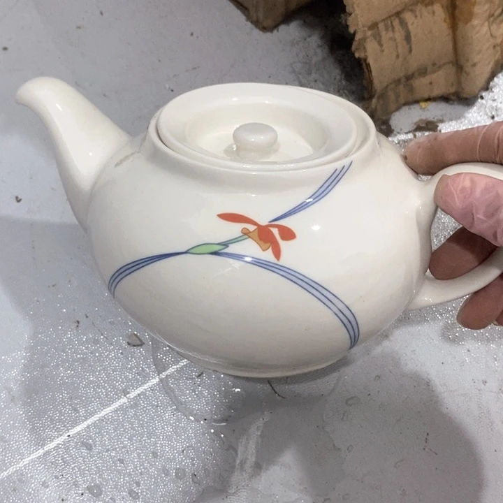瓷片磁州窑强化瓷多孔壶