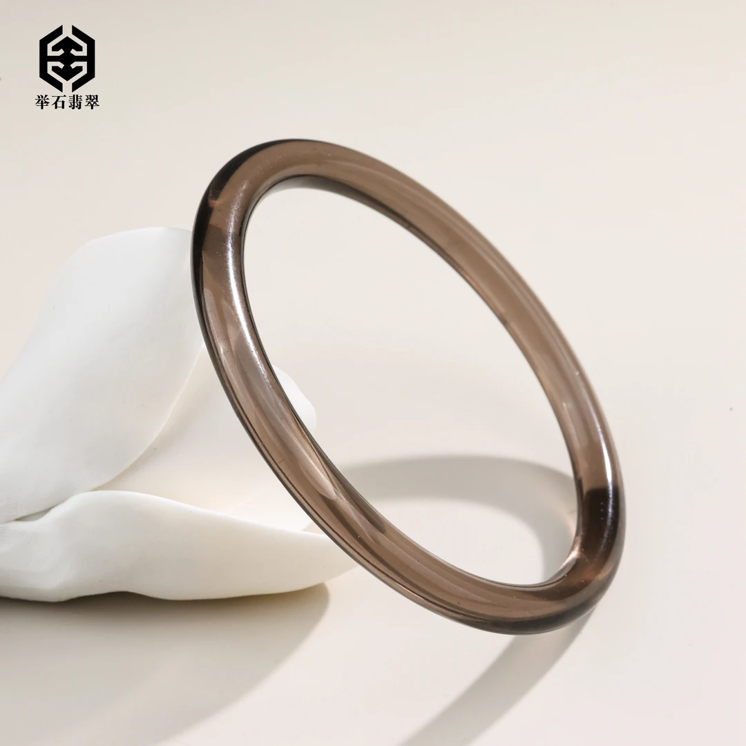 【举石臻品】TH0708-661-76黑曜石手镯（圈口自选/一件/多样性发）Q