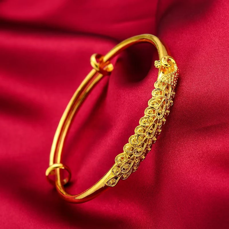 铜合金手镯 【珍品甄选】孔雀手镯