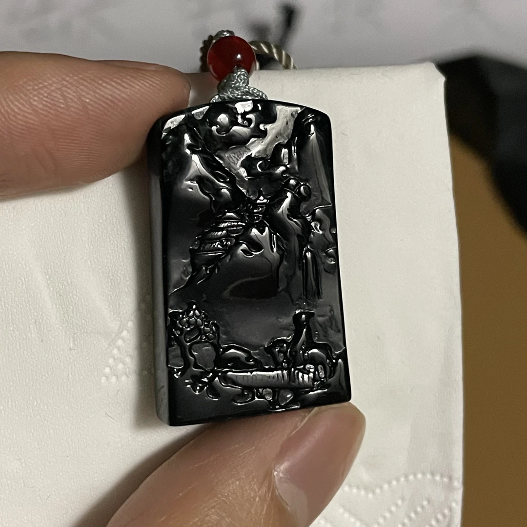 天然翡翠a货 山水牌h25