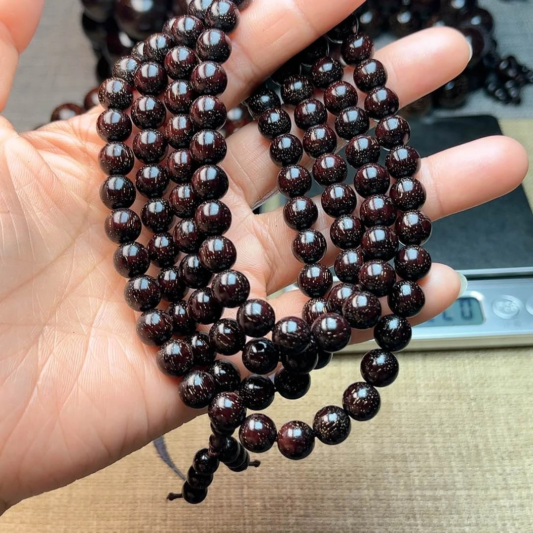 檀香紫檀（小叶紫檀）0.8 108颗 满星