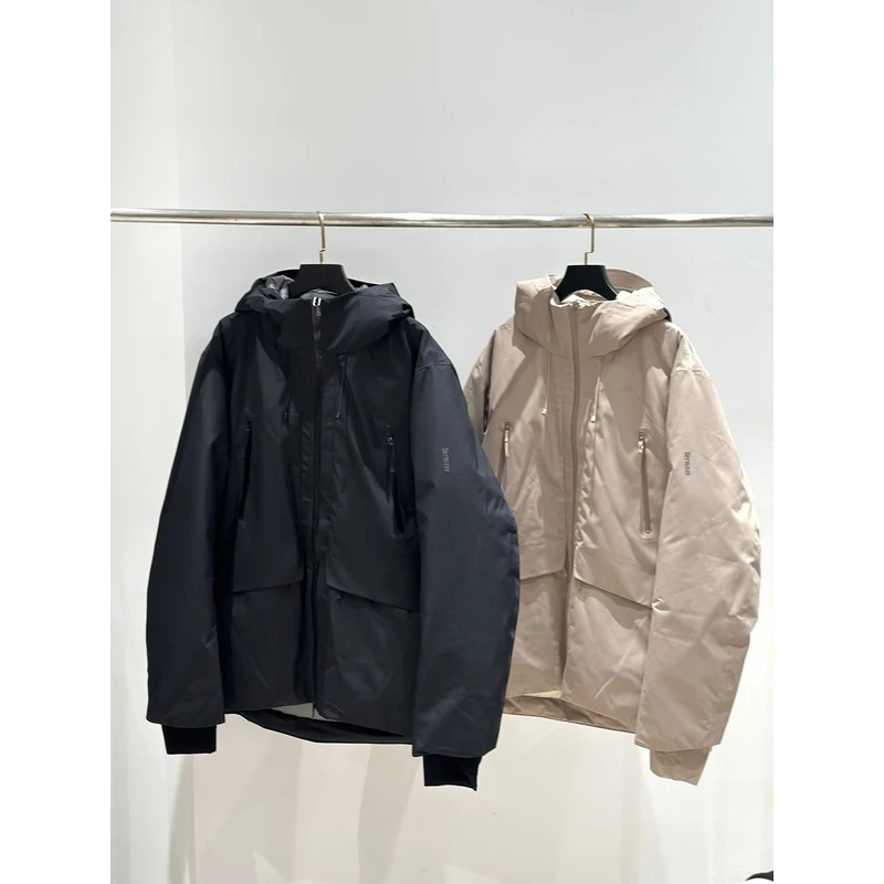 “东丽der面料压胶鹅绒服”男女同款抗寒羽绒外套亲子020251