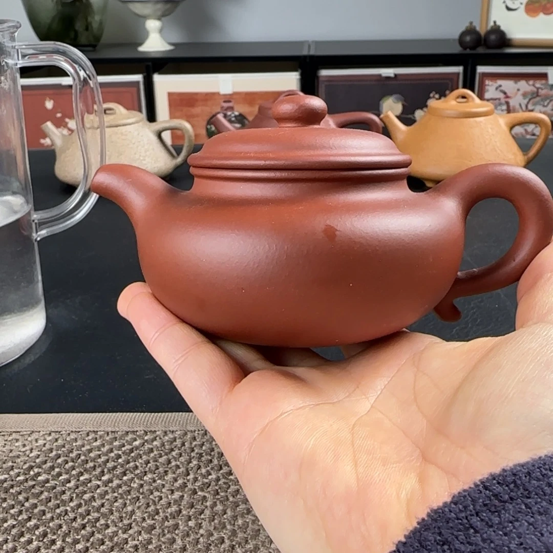 紫砂茶壶微瑕仿古