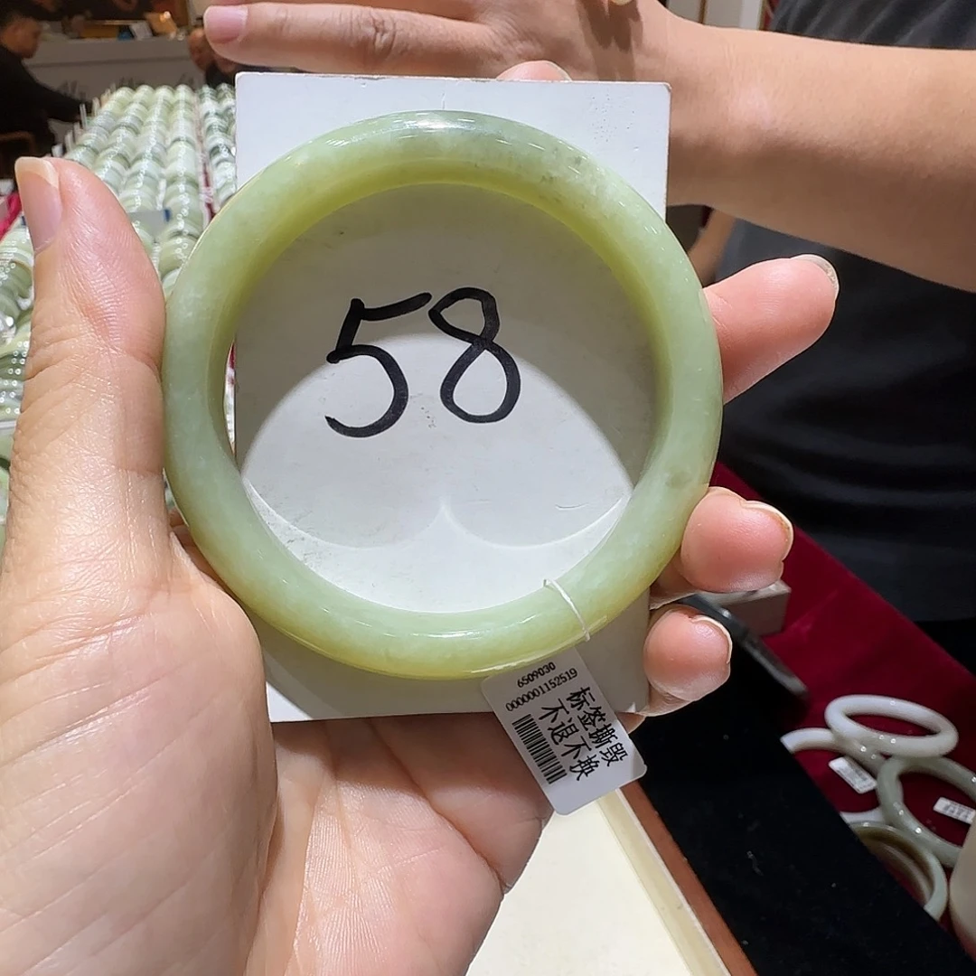 和田玉未镶嵌手镯625