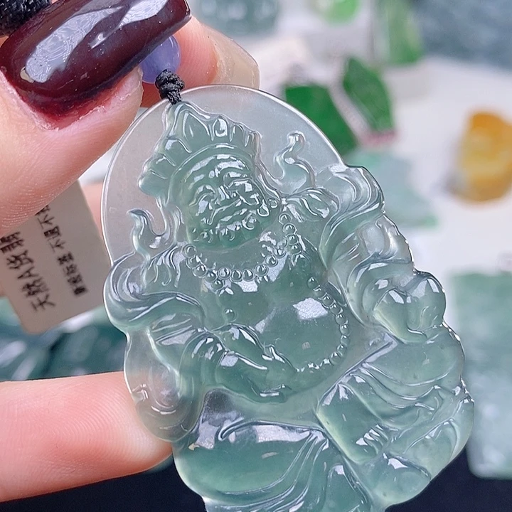 翡翠未镶嵌颈饰0000000010