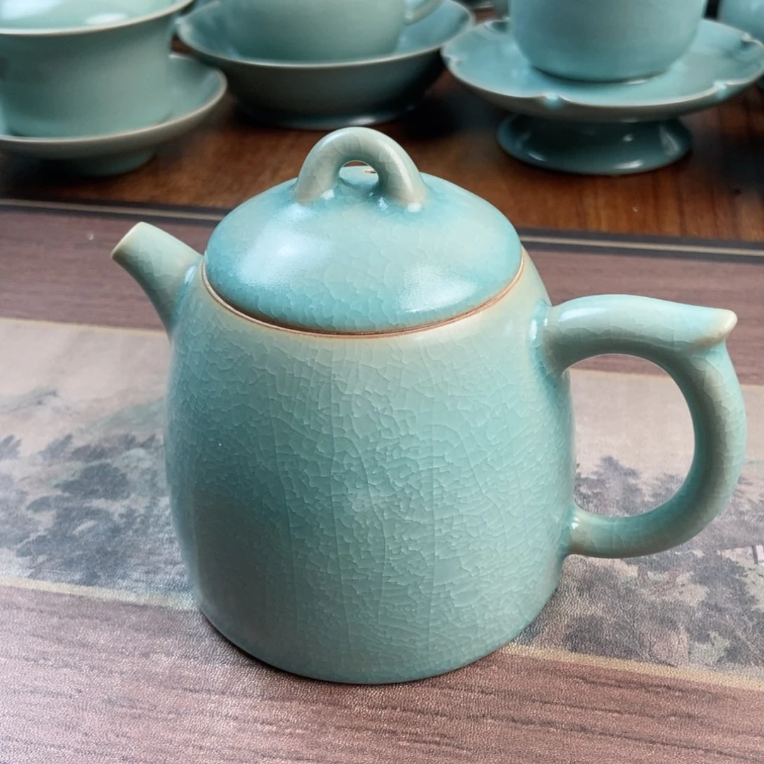 摆件原产地原矿汝瓷～茶器