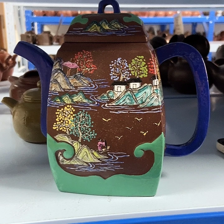 紫砂茶壶紫砂艺术作品欣赏