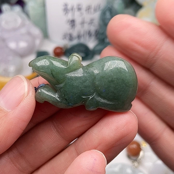 未镶嵌挂件翡翠翡翠
