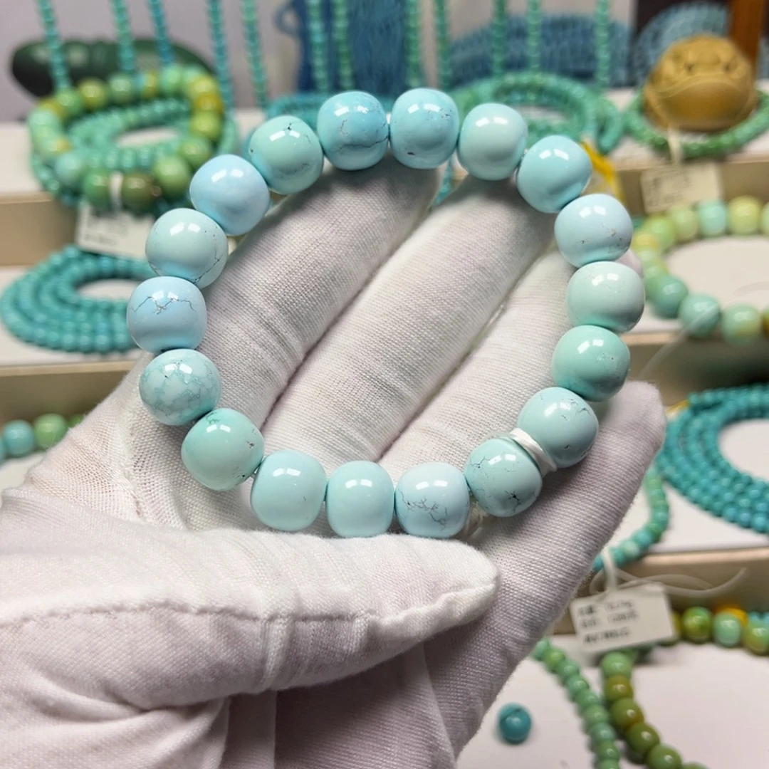 绿松石未镶嵌手链