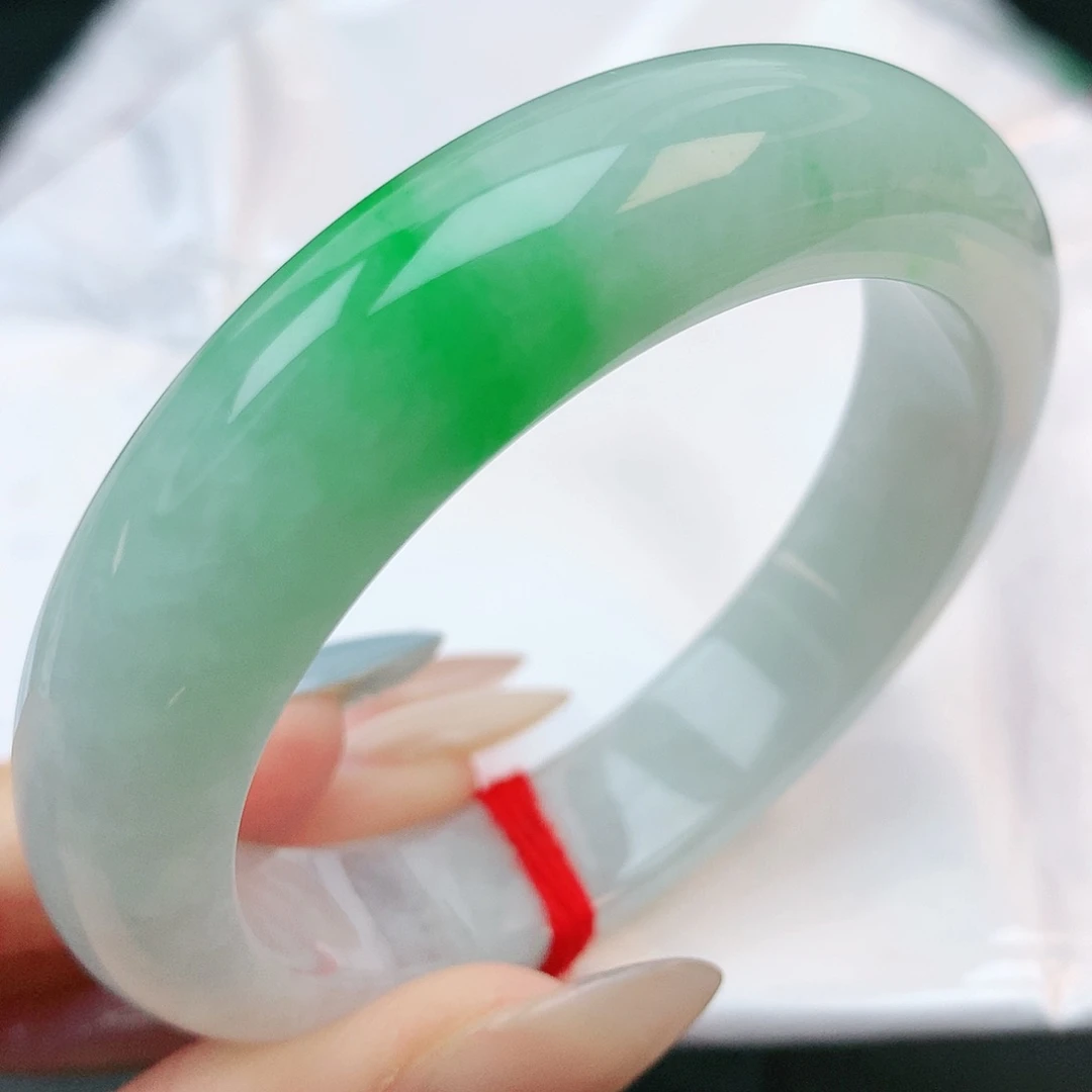 未镶嵌手镯翡翠54圈口882913