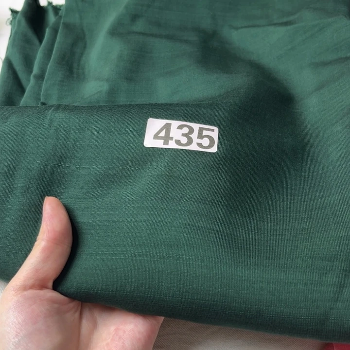 棉混纺435。  墨绿2米