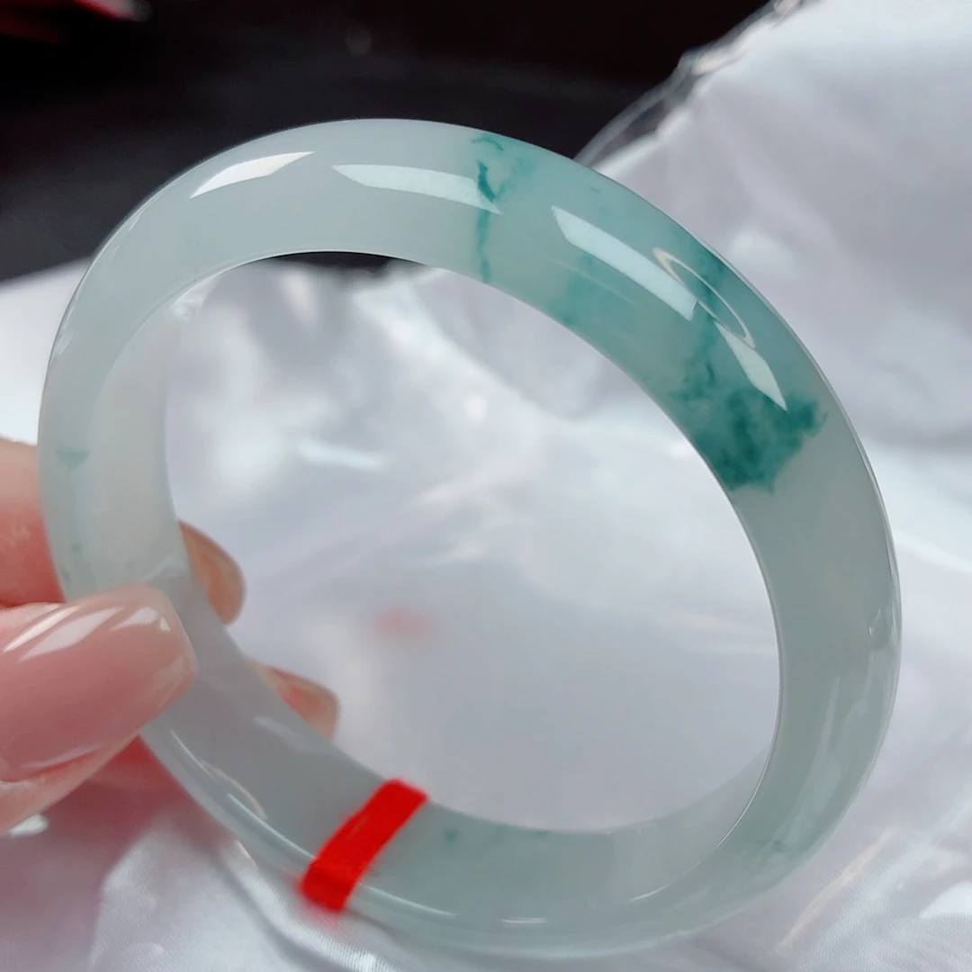 翡翠未镶嵌手镯56