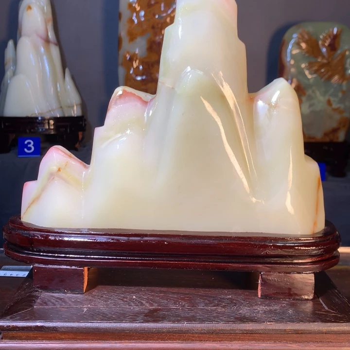 石材天然原石摆件