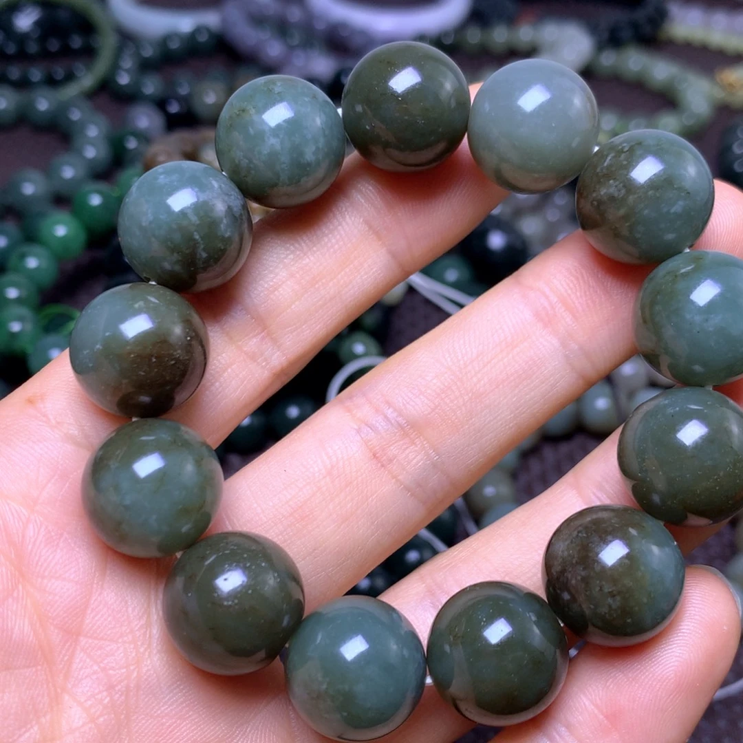 和田玉未镶嵌手串