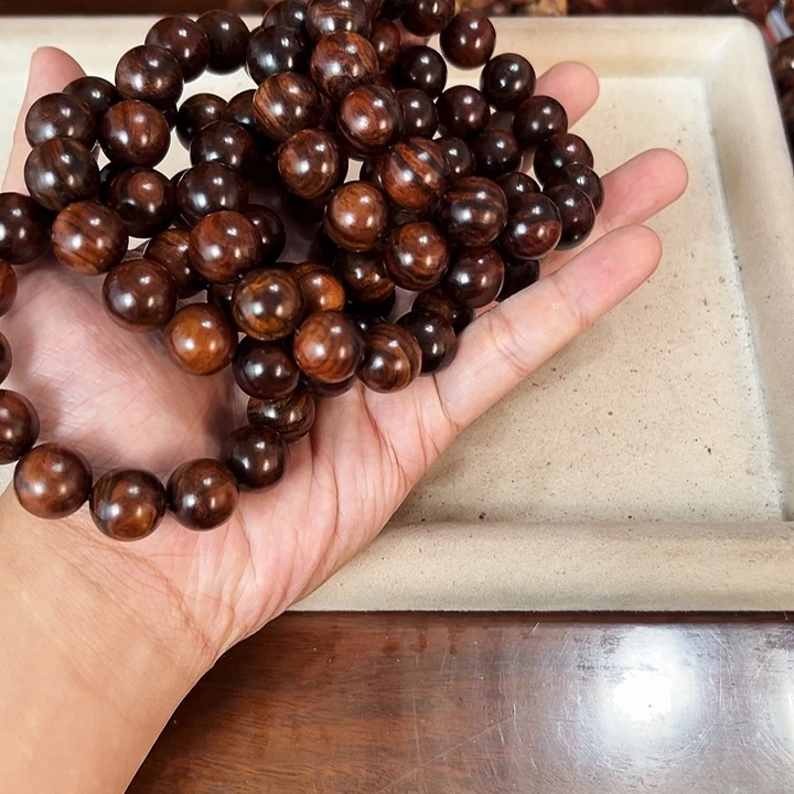 手串/手链黄花梨/降香黄檀15mm圆珠老料