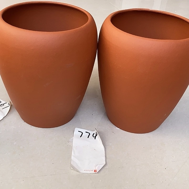 粗陶红陶绿植花盆774