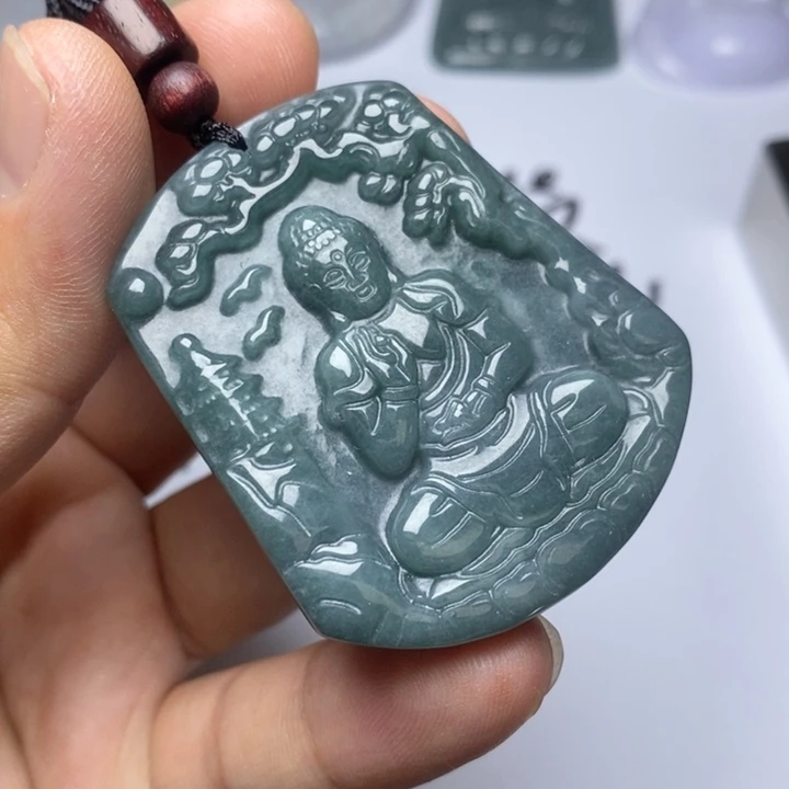 颈饰未镶嵌翡翠翡翠