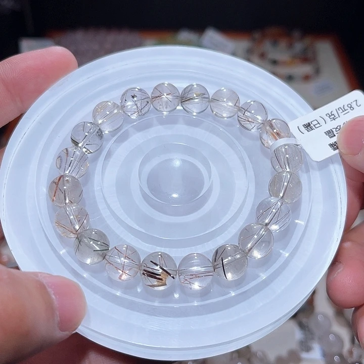 水晶手链未镶嵌361号主图手串  9+