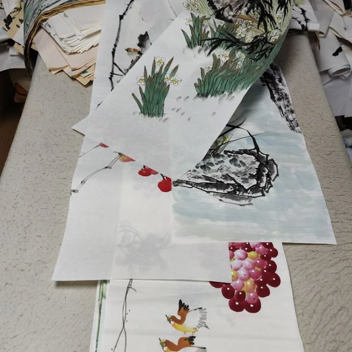 小***吾国画国画花鸟花鸟国画