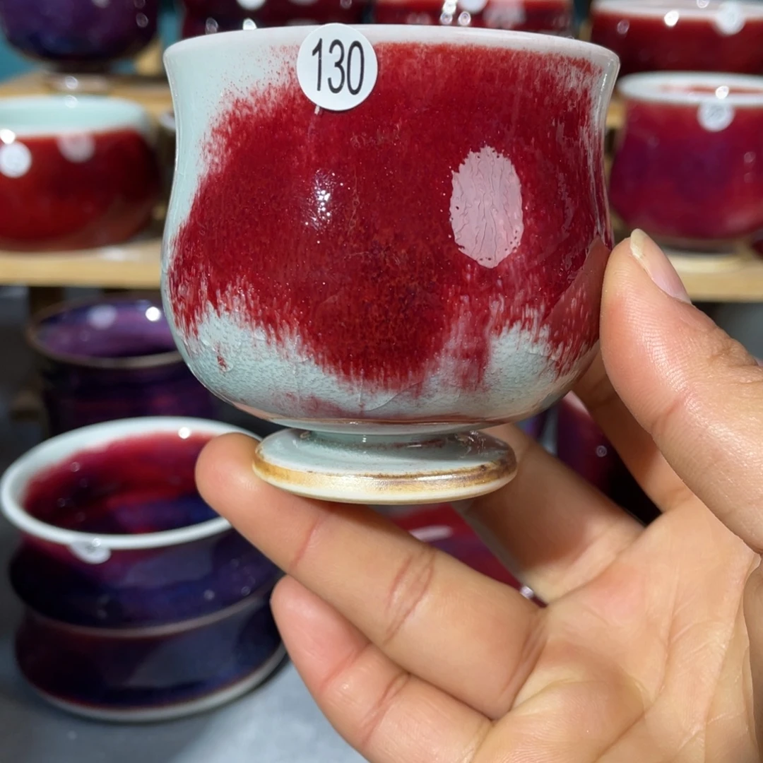 瓷片纯手工制作……微微瑕