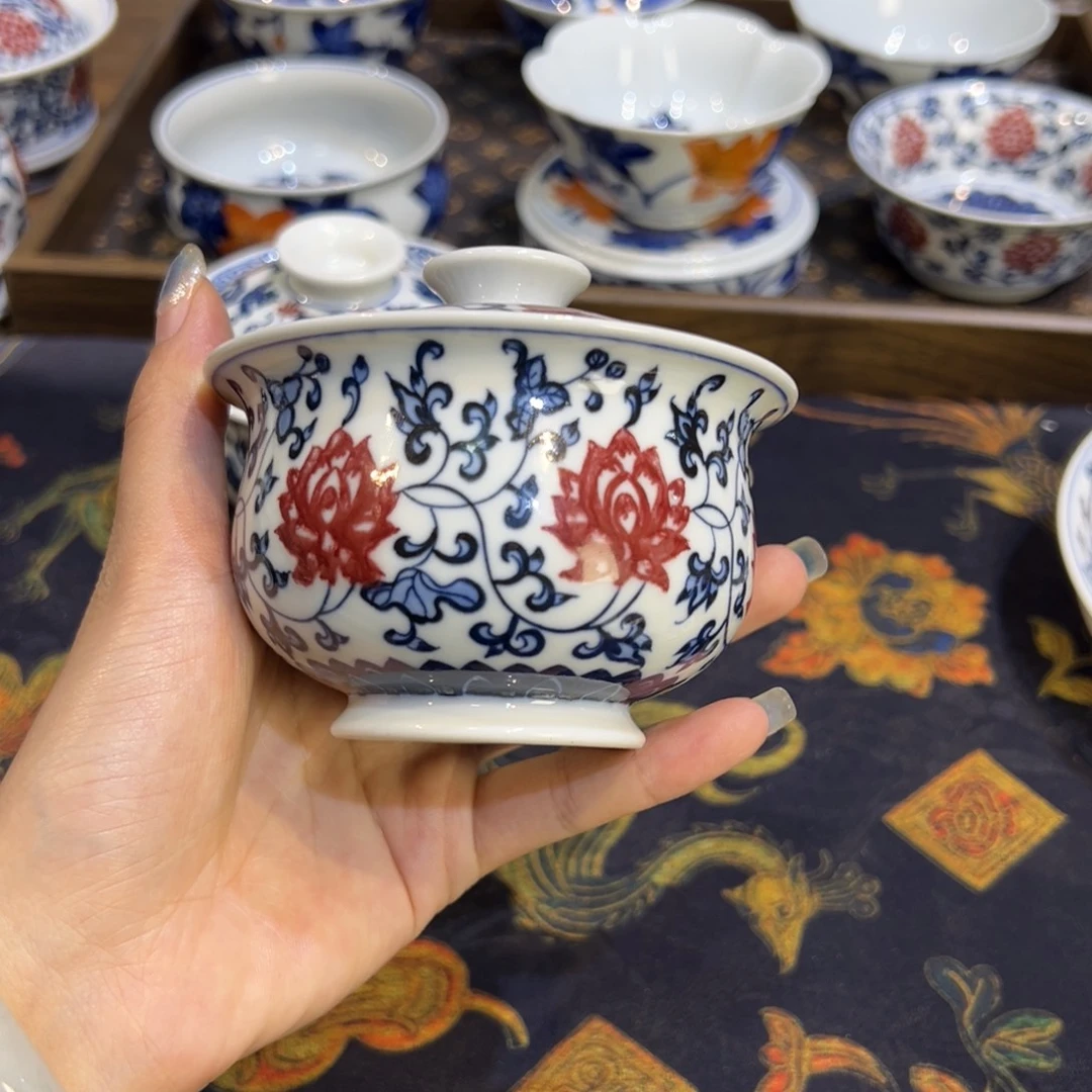 摆件陶瓷茶器百宝箱陶瓷