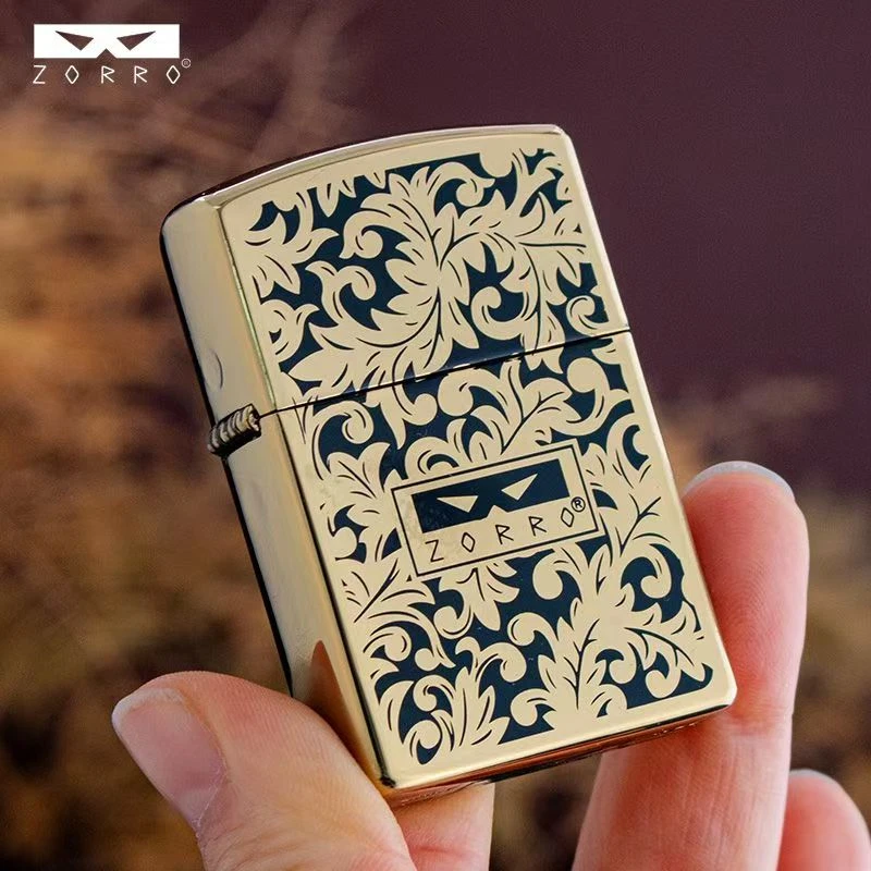 ZORRO佐罗二代正品【树脂大唐草】高档煤油防风机