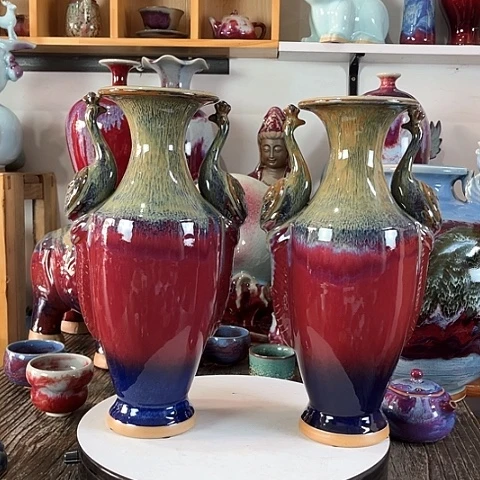 瓷片神垕镇钧瓷艺术