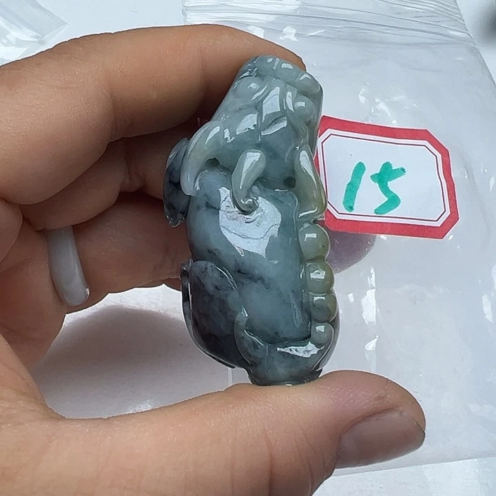 翡翠未镶嵌吊坠(不含链)康*