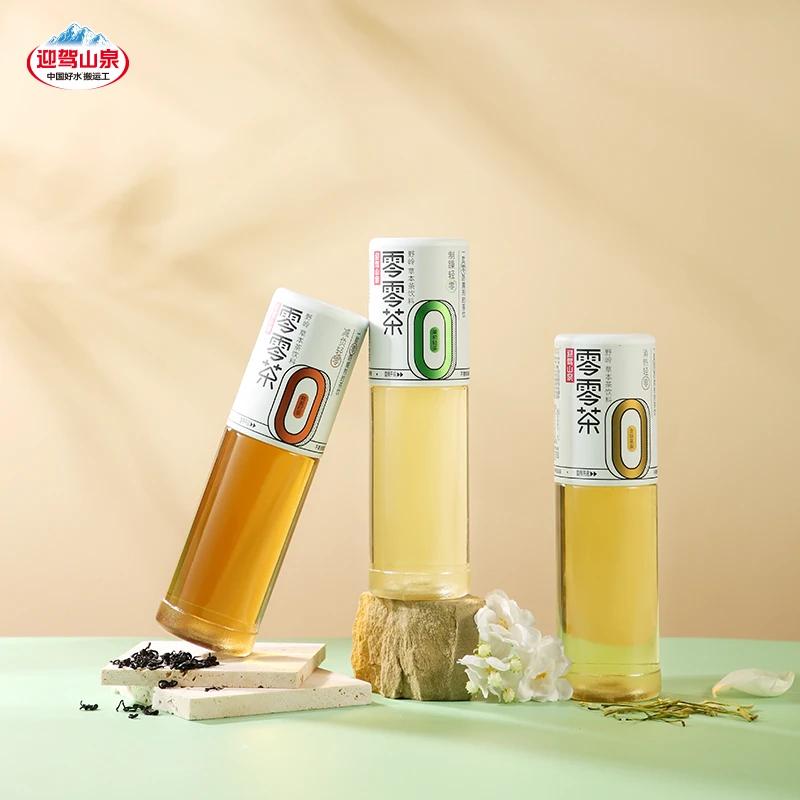 大别山草本茶饮300ml*8迎驾山泉零零茶金银花茉莉红茶【厂家直发】