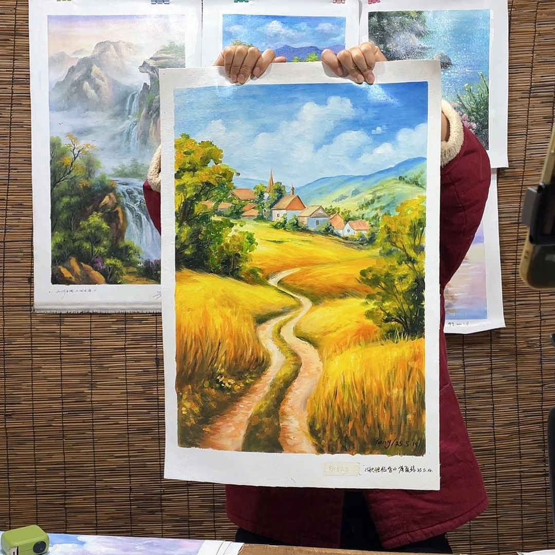 油画薇爽 恭喜竞拍成功