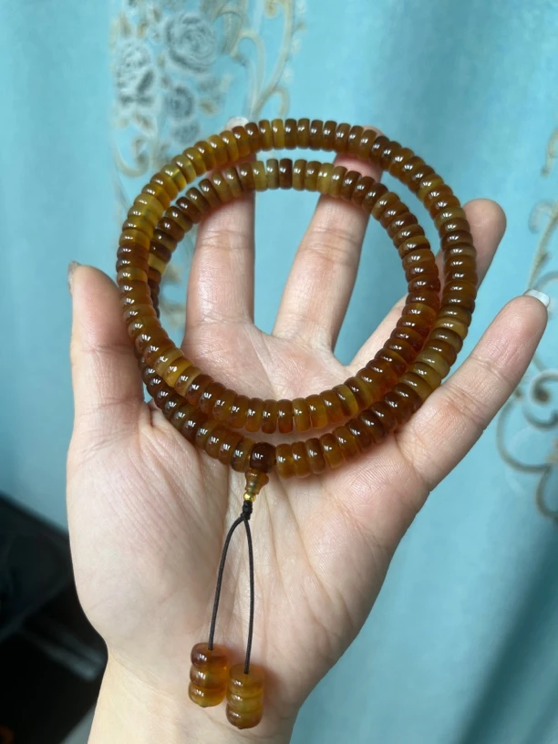 特色手工艺 羊角百搭文玩手持手串