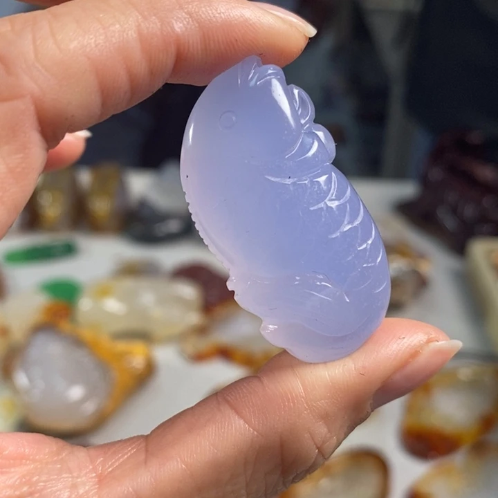 玛瑙/玉髓吊坠(不含链)未镶嵌