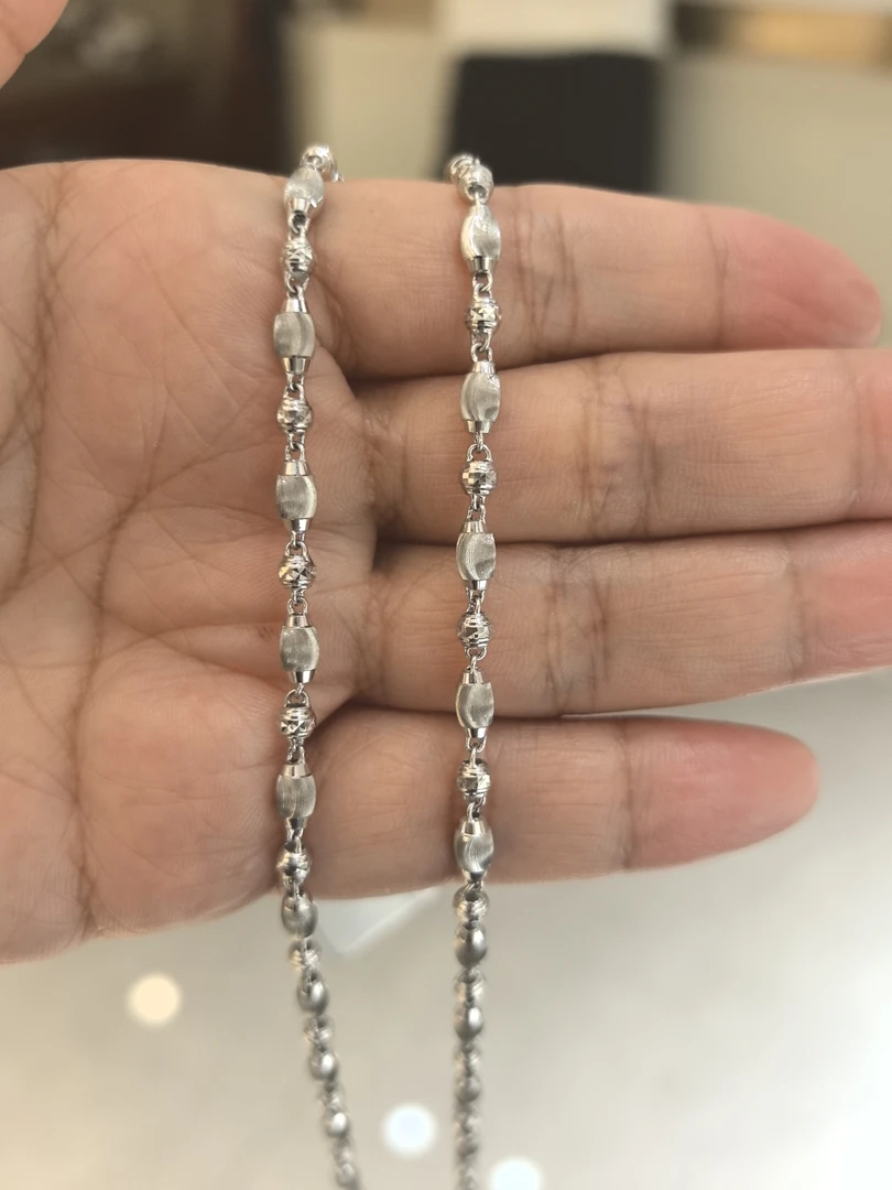 铂金pt950猫眼车花项链