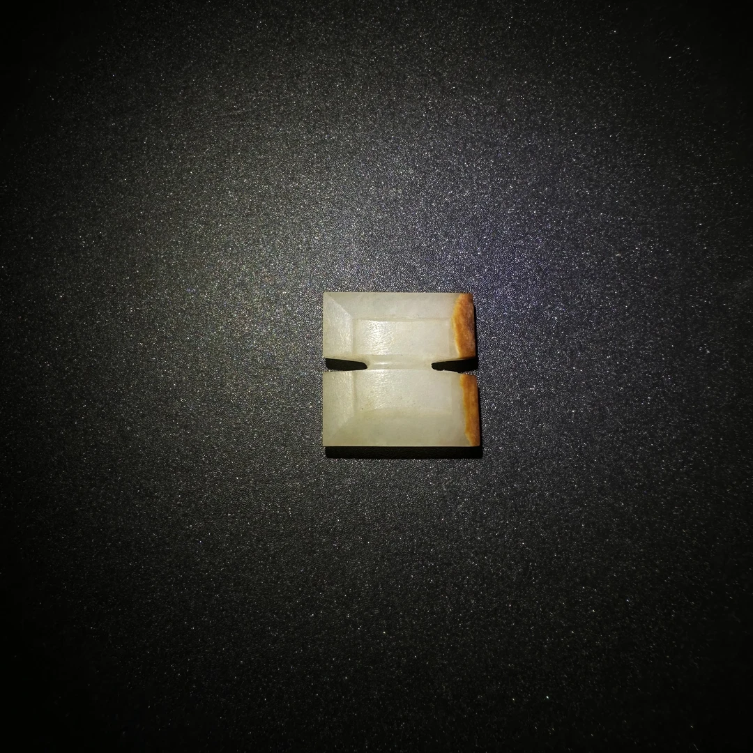 和田玉白玉工字佩