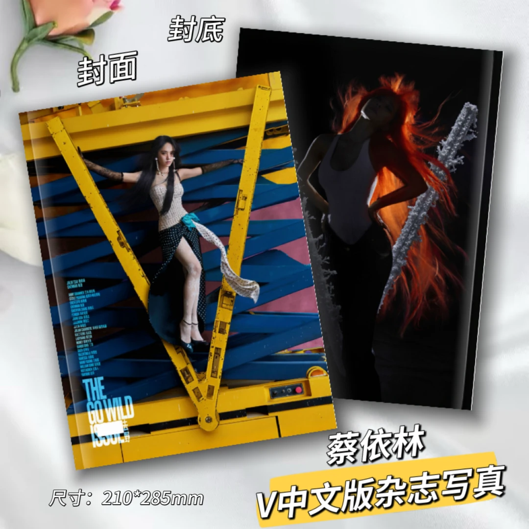 蔡依林V中文版写真集定制杂志周边高清照片收藏相册定制生日礼物