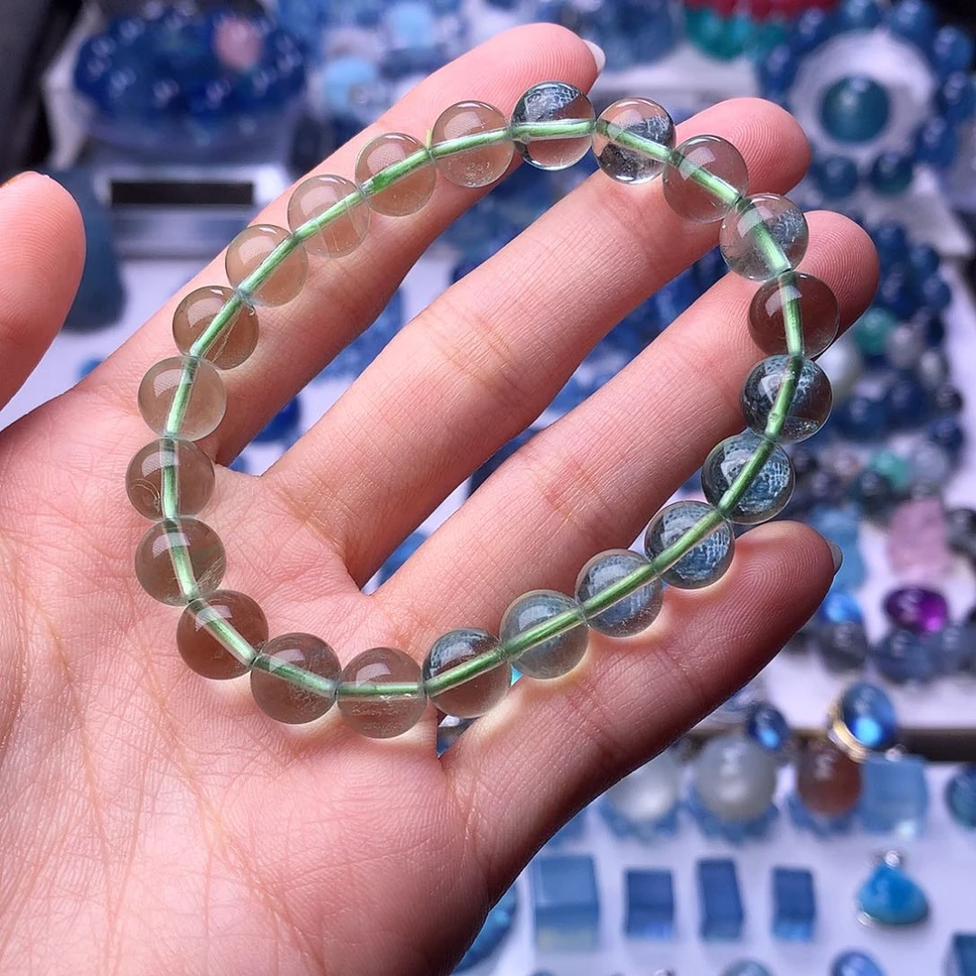 未镶嵌手链水晶多样性