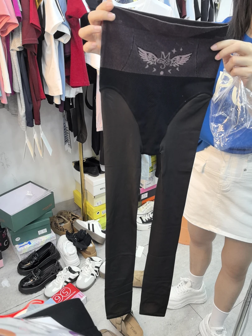 810新款80克黑透肤光腿神器提臀水光打底