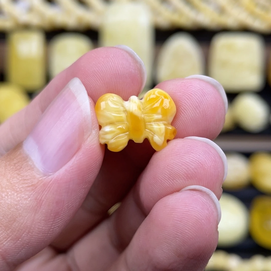 裸石琥珀未镶嵌琥珀蜜蜡