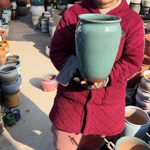 口20高30瑕疵盆子