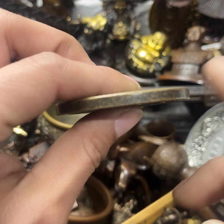 顺顺利利，铜器摆件