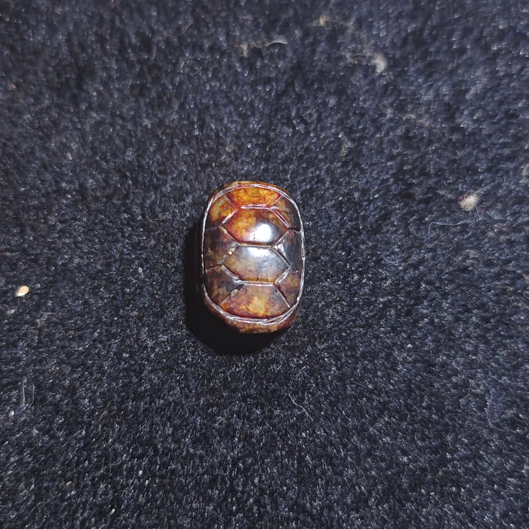 老玉珠子和田玉挂件手工精雕雕刻老型藏式