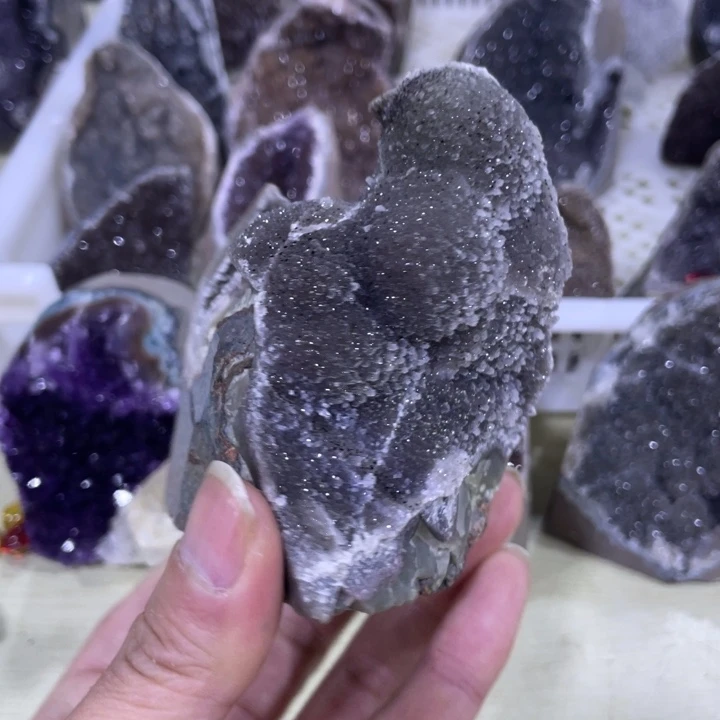 紫晶水晶软糖未镶嵌