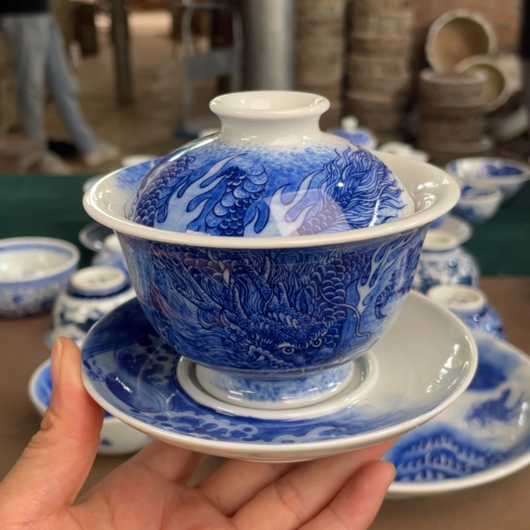 景德镇陶瓷手工手绘