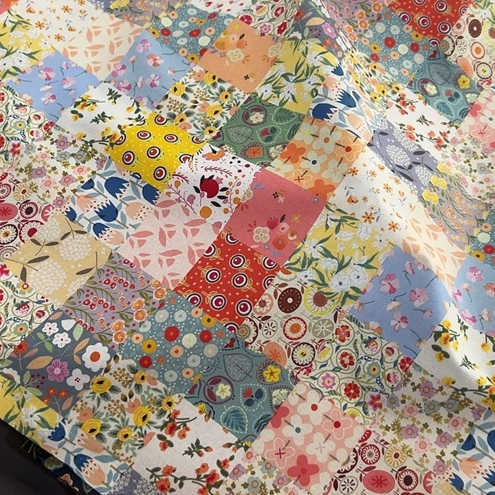 棉一米价纯棉平布1.1米宽果子布艺f