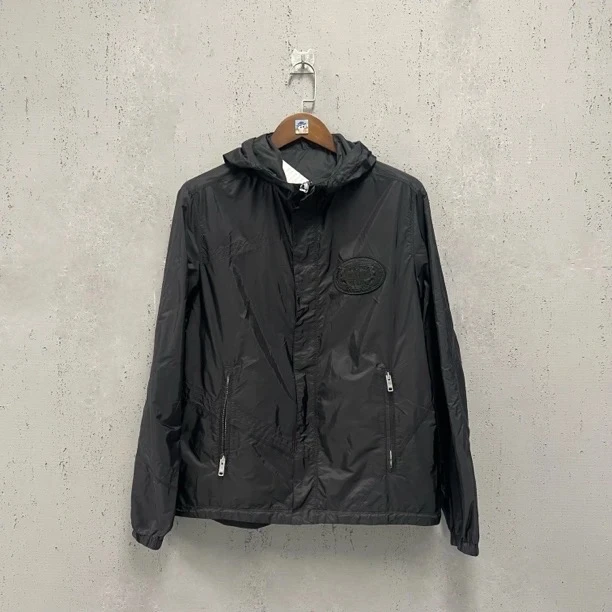 未使用 Prada/普拉达 双面穿 胸前刺绣LOGO 夹克外套 50码 B0219