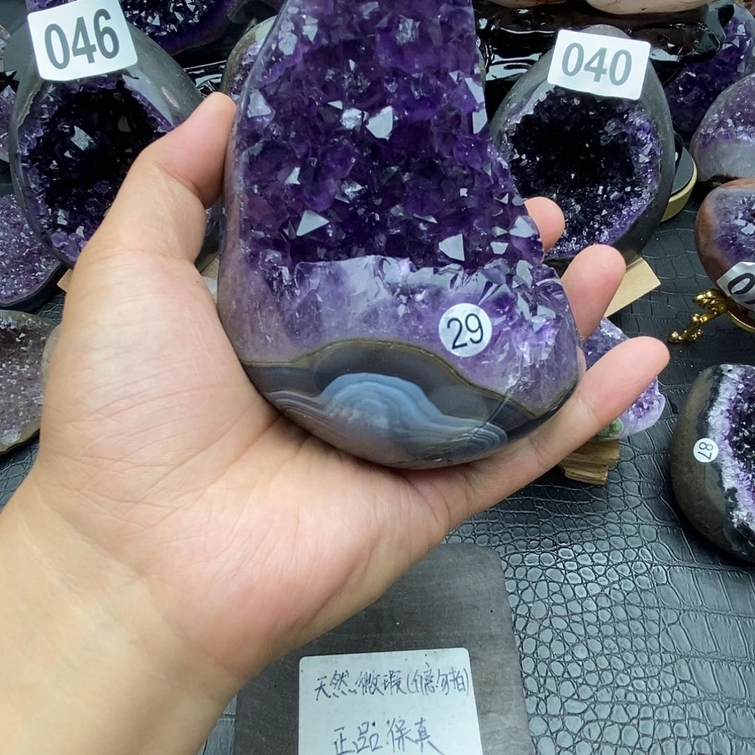 紫晶大型摆件（非配饰）未镶嵌