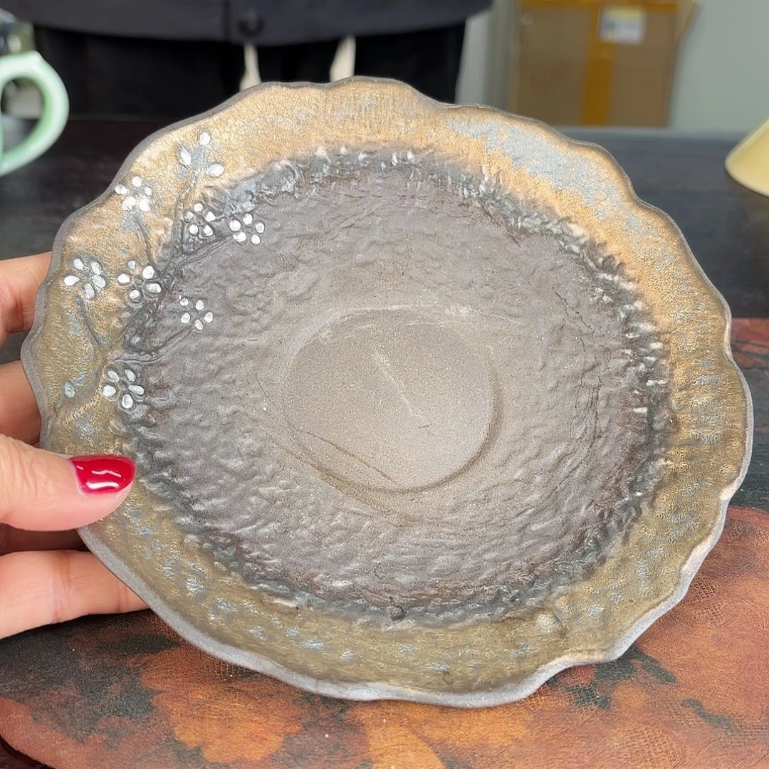 龙泉云间青瓷小米茶器