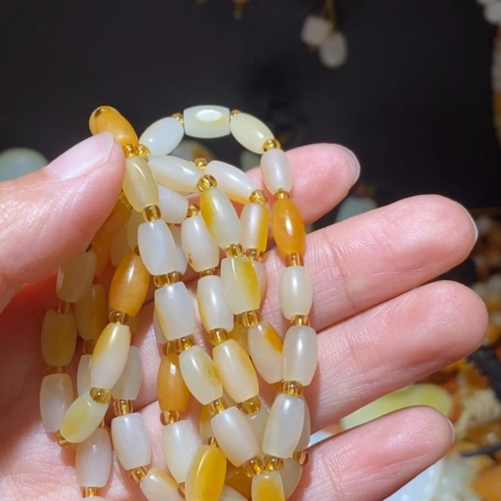 悟***空和田玉未镶嵌颈饰